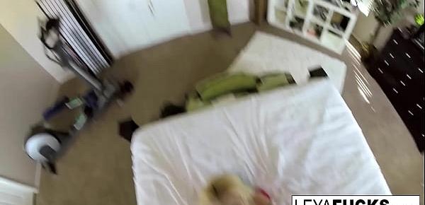 Leya Falcon takes a BBC in every hole